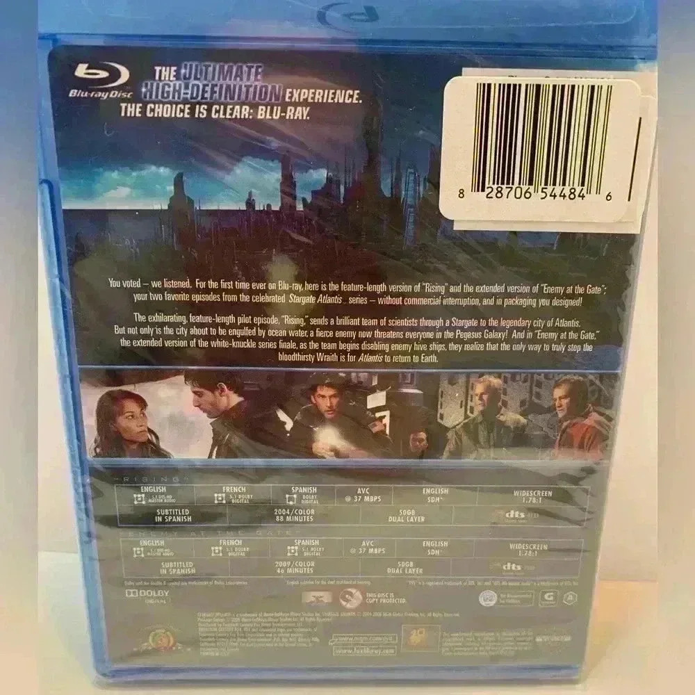 Stargate Atlantis Fans Choice Blu-ray Sci -Fi Movie New Sealed - Picture 5 of 9